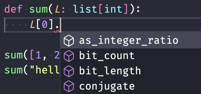 Annotation pour les éléments